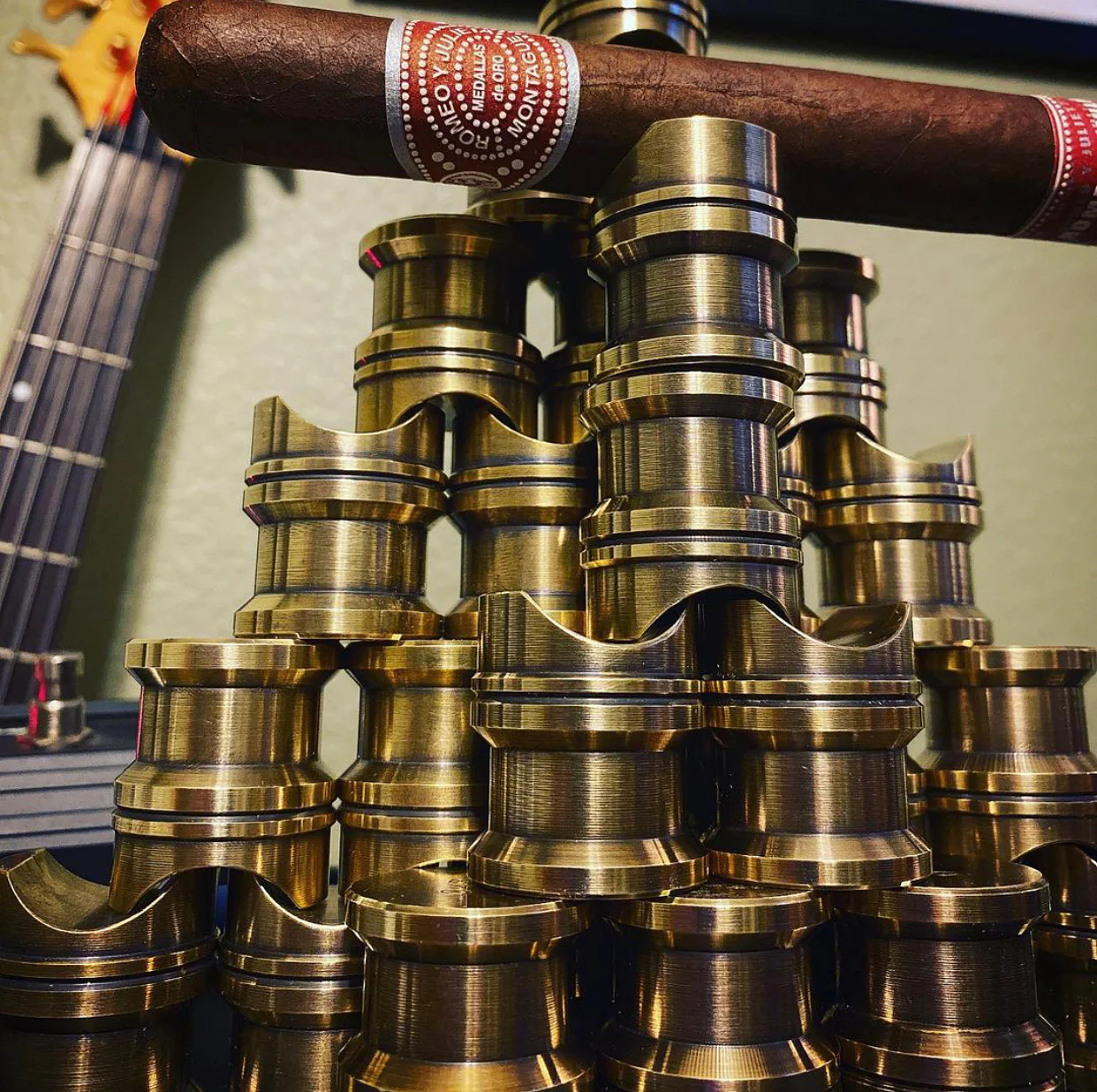 Brass Cigar Stand - Image 5