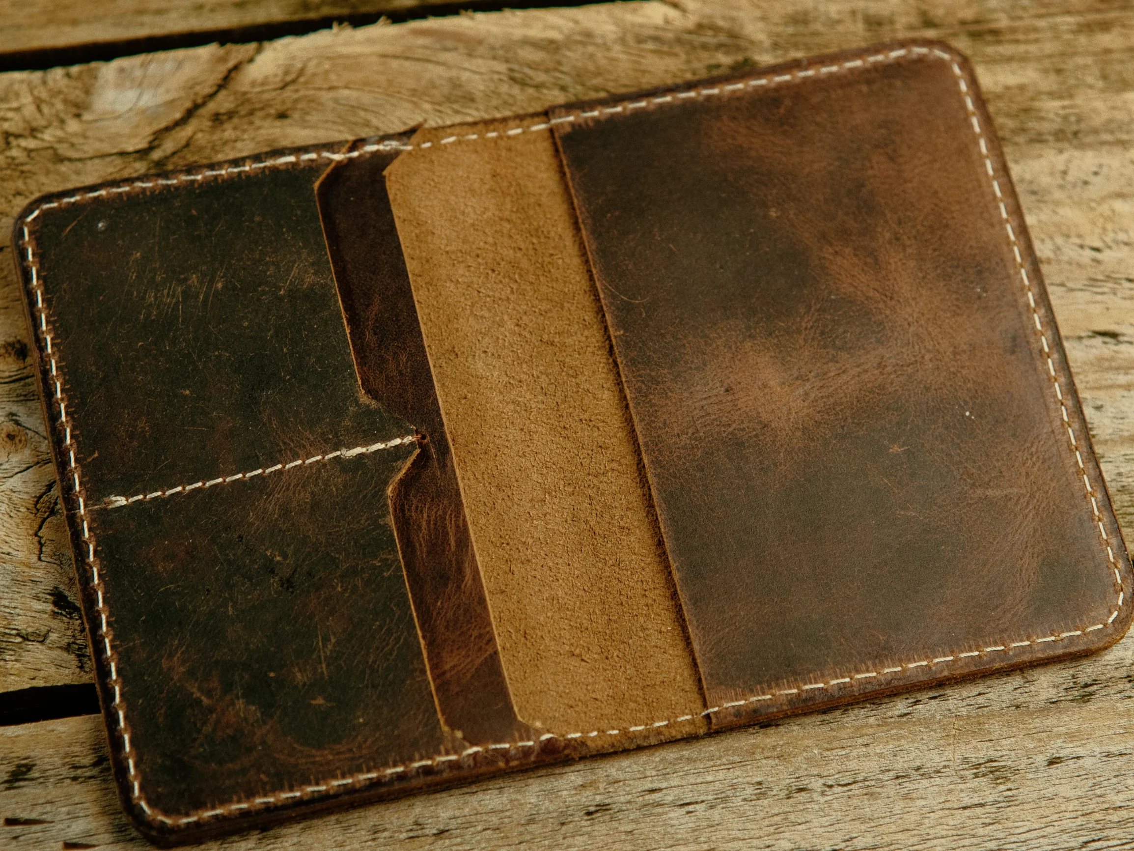 Buffalo Leather Passport Journal - Image 2