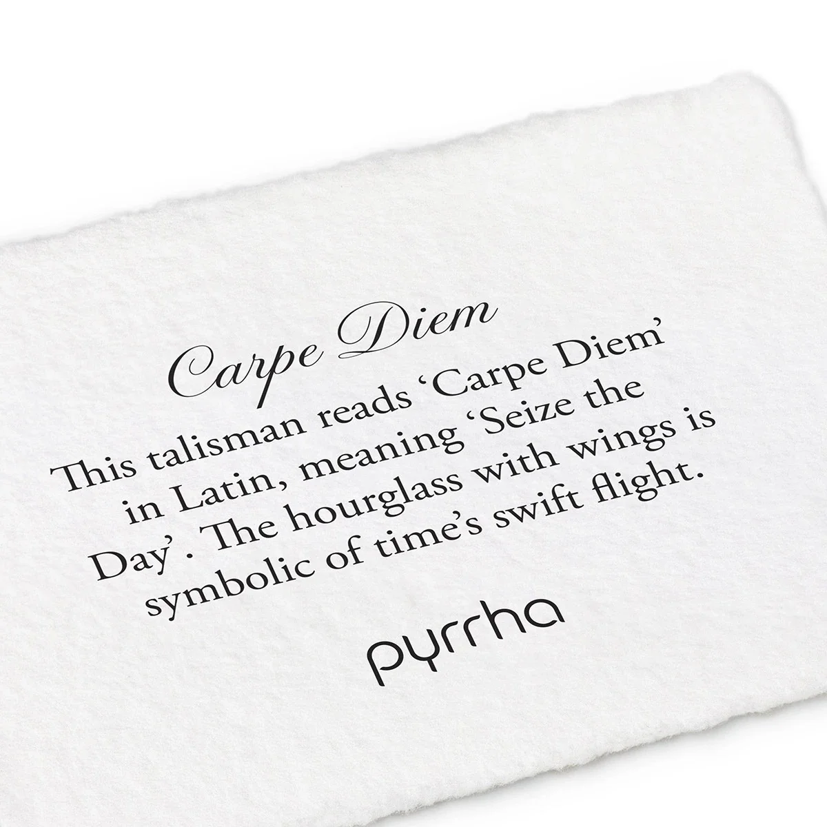 “Carpe Diem” Silver Talisman - Image 3
