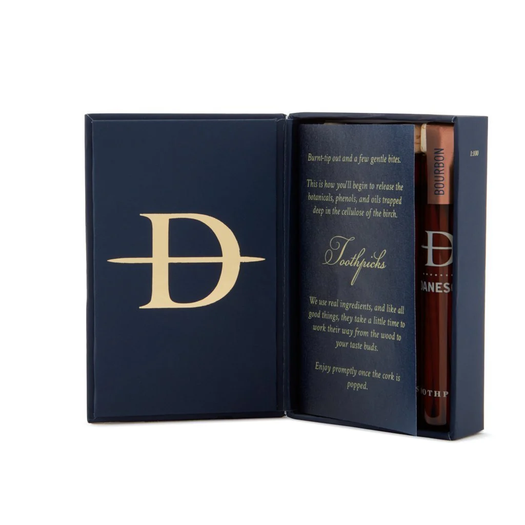 Daneson Whiskey Barrel Toothpicks - “Every Blend” 4 Pack - Image 2