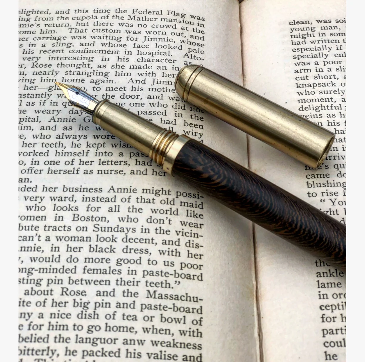 The Hancock Executive Wooden Fountain Pen - Image 2