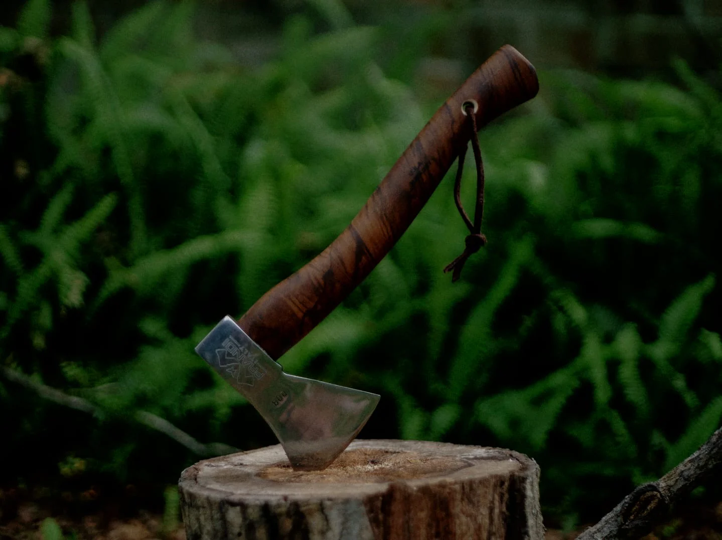 Limited Edition Hickory Wood Prandi Radica Hatchet - Image 2