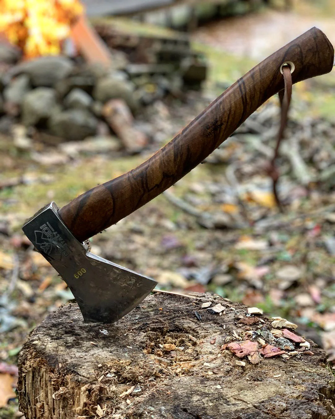 Limited Edition Hickory Wood Prandi Radica Hatchet - Image 6