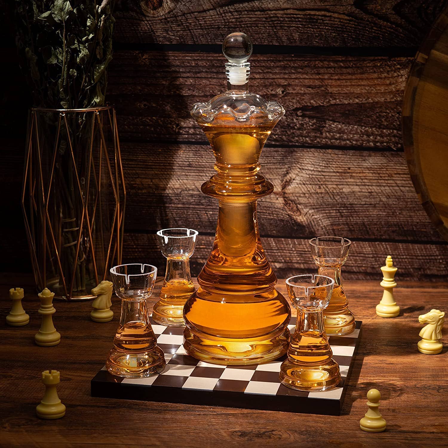 New Chess Decanter Set by The Wine Savant - Image 4