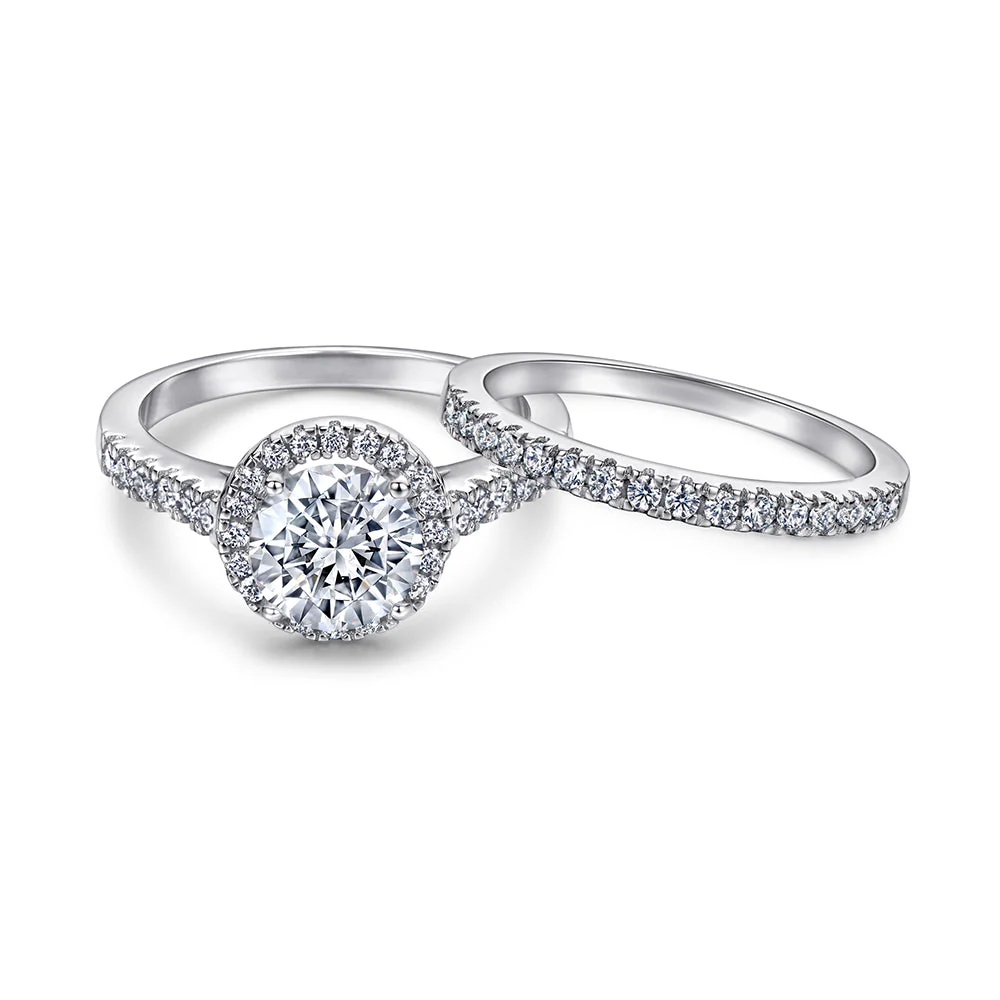 The Eleanor - Wedding Ring Set - Image 2