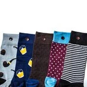 Vintage Gentlemen 5 Pair Pack Of Socks - Image 4