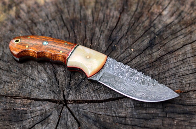 Walnut Fixed Blade- VG22 - Image 6